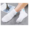 athlétique Chaussettes de sport en coton respirant absorbant la transpiration pour hommes